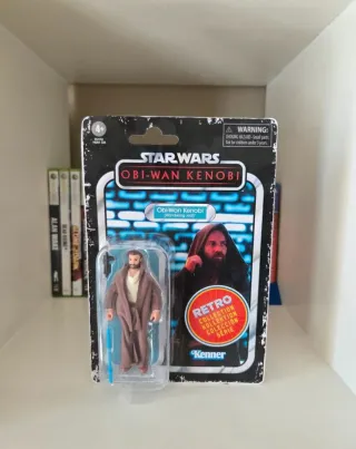 Star Wars Obi-Wan Kenobi Figura Retro Kenner