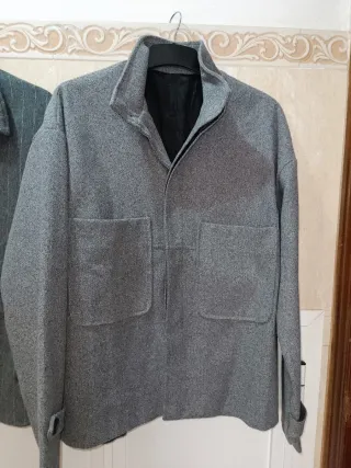 Chaqueta o cazadora de lana de hombre