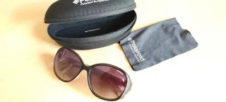 Gafas de sol Polaroid negras y marrones