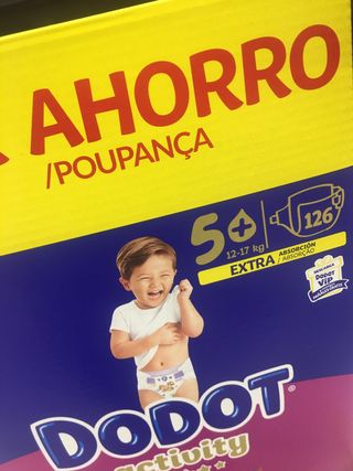 Dodot Activity Tamanho 5 - 126 Unidades