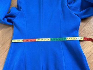 Cappotto corto blu Take Two taglia unica