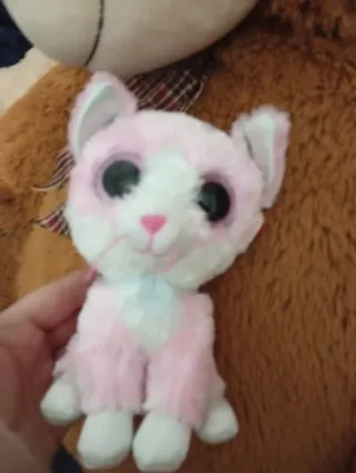 Peluche Perro Dorado Ojos Grandes