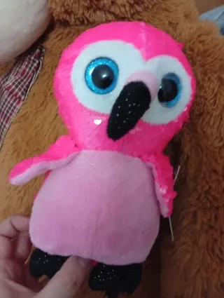 Peluche Perro Dorado Ojos Grandes
