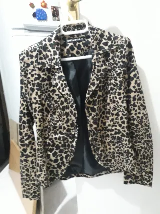 Americana mujer estampado animal print