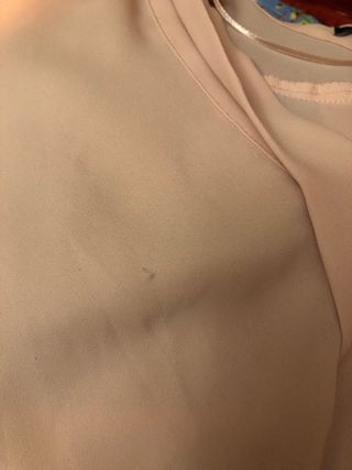 Blusa Atmosphere sin mangas rosa talla M