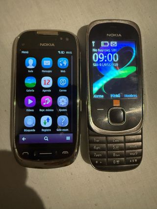 Móviles Nokia C7 y otro Nokia