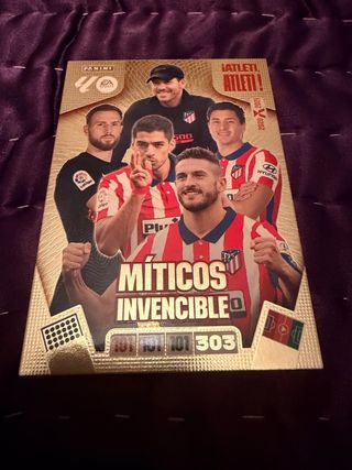 Cromo Panini Míticos Invencible 2025/2026