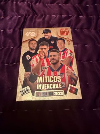 Cromo Panini Míticos Invencible 2025/2026