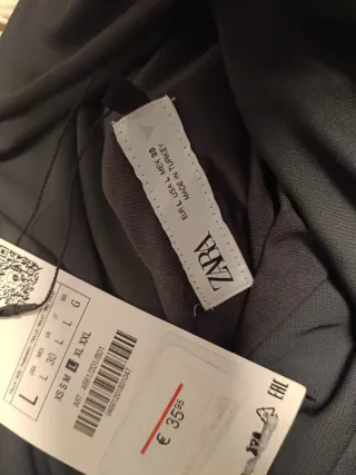 Vestido largo Zara Talla L