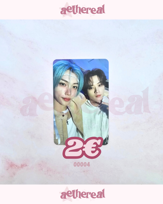 Stray kids official photocard - rock star album