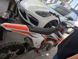 KTM SX 65 Motocross Naranja/Blanco