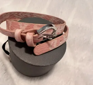 Pulsera Tous Oso Rosa y Plata