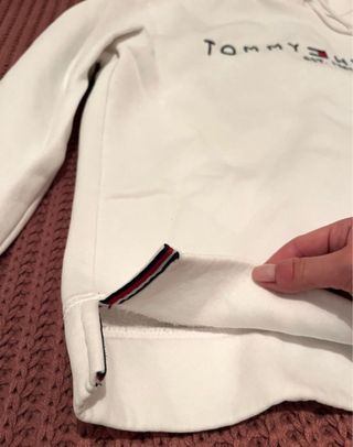 Sudadera Tommy Hilfiger Blanca