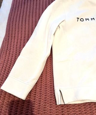 Sudadera Tommy Hilfiger Blanca