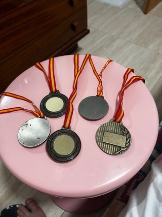 Lote 5 Medallas Deportivas Antiguas