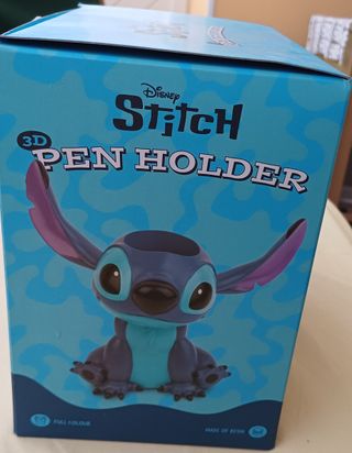 Portapenne Stitch Disney in resina.