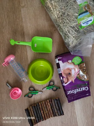 Jaula para cobayas o conejos