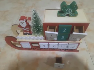 Tren Calendario Adviento Navideño