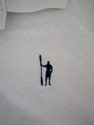 Polo Gutteridge Blanco Talla M