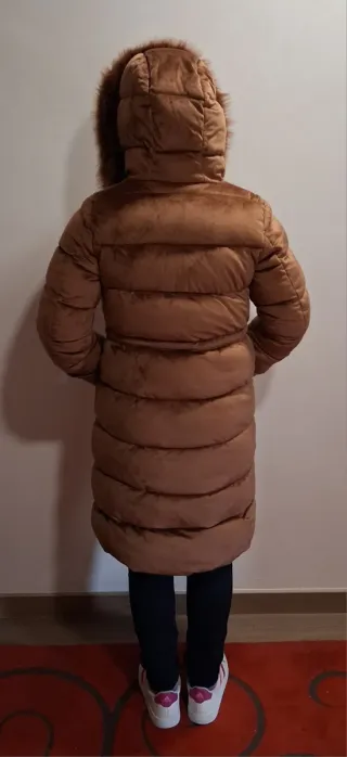 Chaquetón de invierno marrón