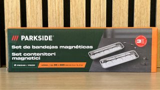 Pack 2 Bandejas Magnéticas Parkside