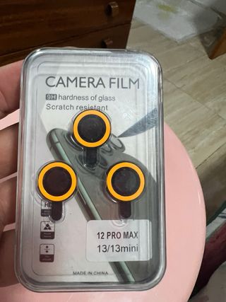 Protezione per lenti fotocamera iPhone 12 Pro Max e 13 Mini