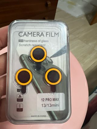 Protezione per lenti fotocamera iPhone 12 Pro Max e 13 Mini