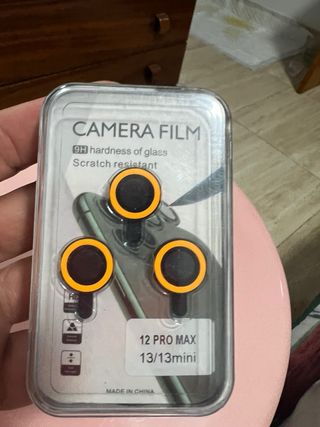 Protezione per lenti fotocamera iPhone 12 Pro Max e 13 Mini