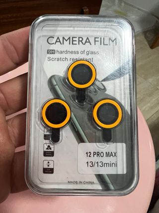 Protezione per lenti fotocamera iPhone 12 Pro Max e 13 Mini