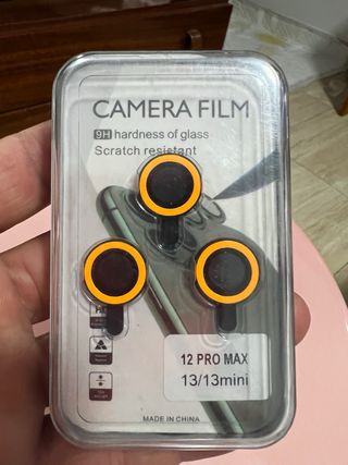 Protezione per lenti fotocamera iPhone 12 Pro Max e 13 Mini