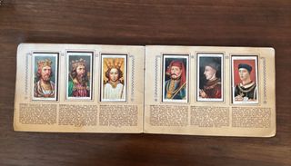 Álbum Reyes y Reinas de Inglaterra 1935