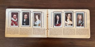 Álbum Reyes y Reinas de Inglaterra 1935