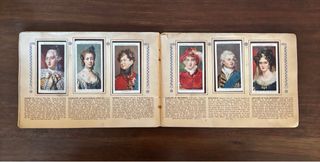 Álbum Reyes y Reinas de Inglaterra 1935