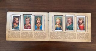 Álbum Reyes y Reinas de Inglaterra 1935