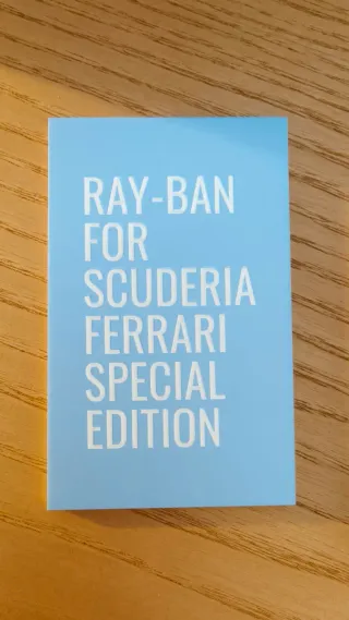 Gafas Ray-Ban Ferrari Edición Especial