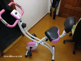Bicicleta Estática Ultrasport Rosa