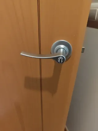 Puerta de madera interior