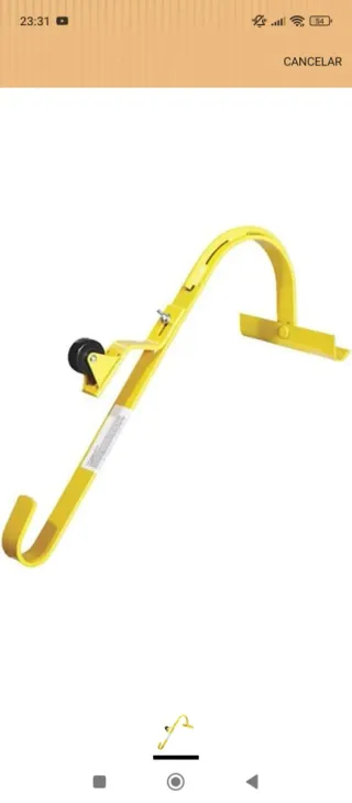 Ganchos para escaleras (2 unidades)