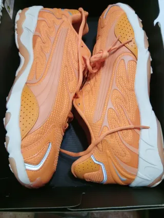 Zapatillas Puma Inhale Reflective Naranja Flúor