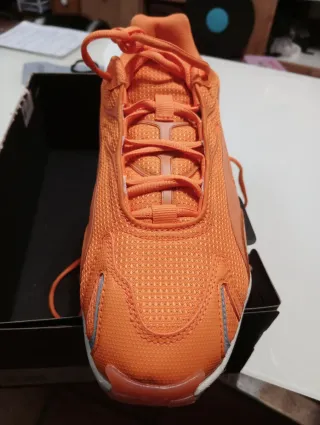 Zapatillas Puma Inhale Reflective Naranja Flúor