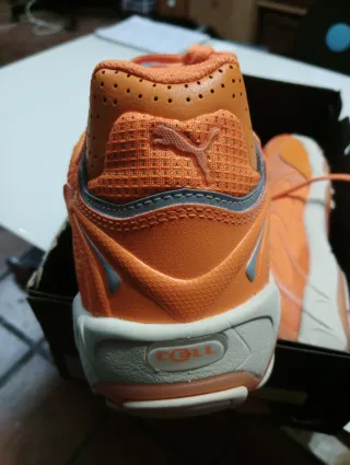 Zapatillas Puma Inhale Reflective Naranja Flúor