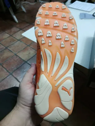 Zapatillas Puma Inhale Reflective Naranja Flúor