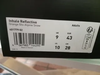 Zapatillas Puma Inhale Reflective Naranja Flúor