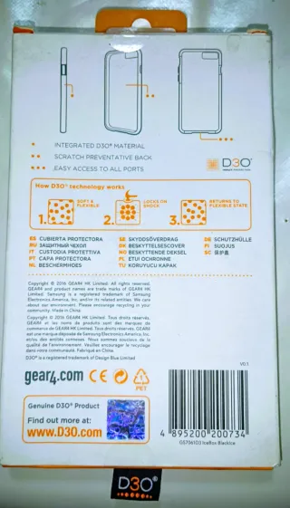 Funda IceBox D3O Galaxy S7 protección militar