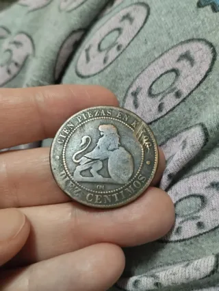Moneda 10 Céntimos 1870