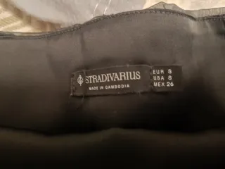 Falda midi gasa Stradivarius Talla S