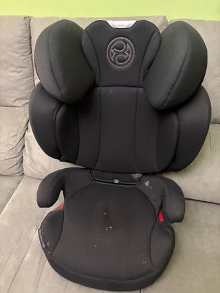 Silla coche Cybex 15-36 kg. Manchas de. Chupa chup