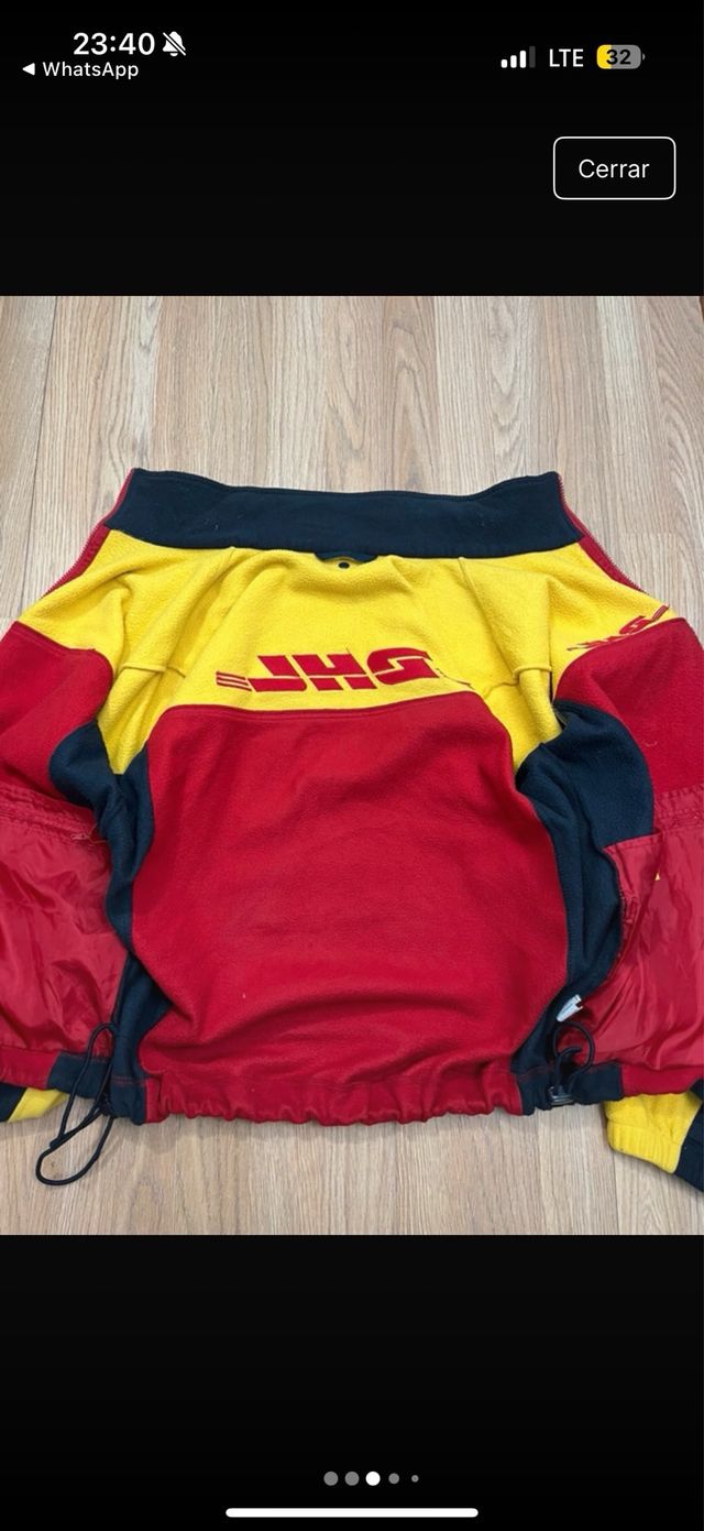 Chaqueta Polar DHL Vintage 90s – Workwear Oficial