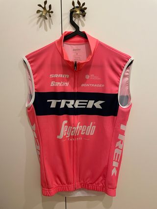 Colete Ciclismo Trek Segafredo Rosa