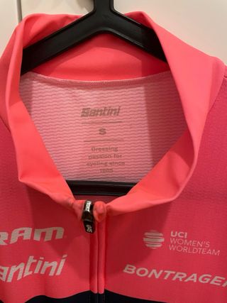 Colete Ciclismo Trek Segafredo Rosa